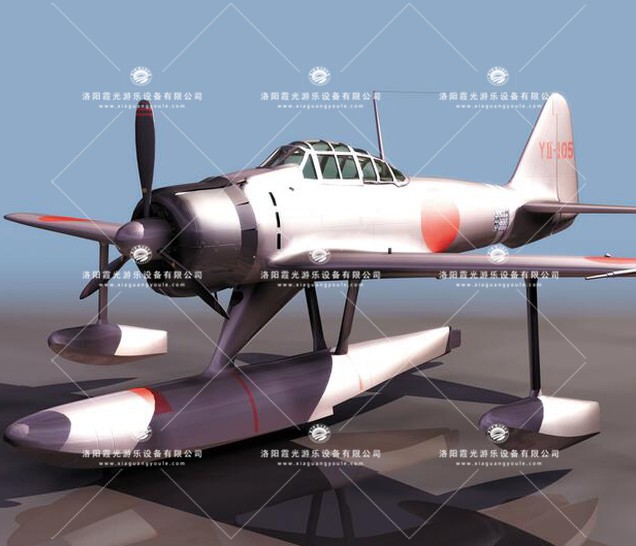 宣城3D模型飞机_